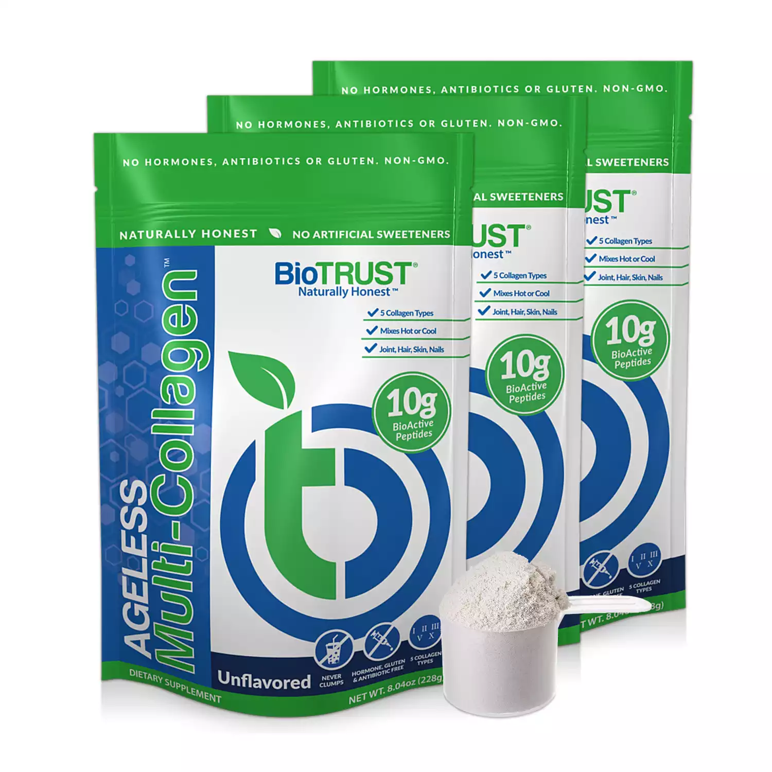 Bio Trust Ageless Multi-Collagen Protein Powder